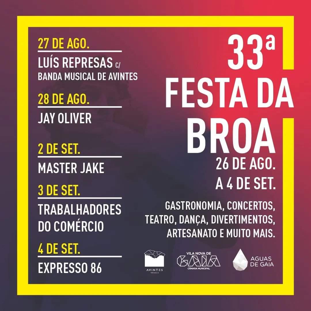 Cartaz festa da Broa