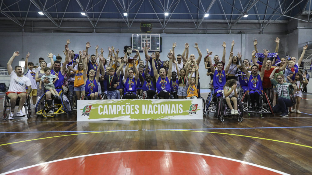 BC Gaia conquistou o bicampeonato, Taça de Portugal e Supertaça em basquetebol em cadeira de rodas.