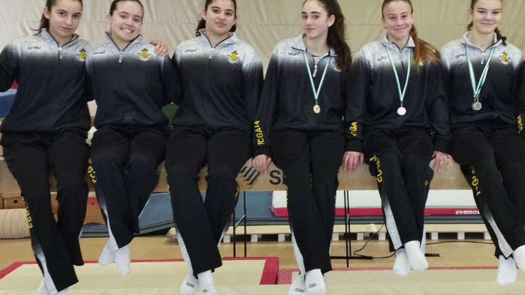 Ginastas do FC Gaia com excelente prestação na II Divisão