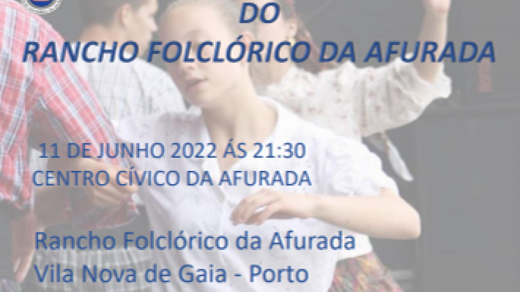 Cartaz festival de ranchos folclórico