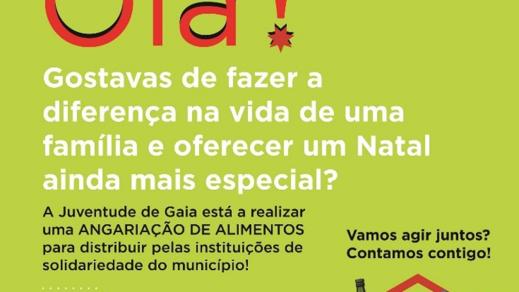 campanha alimentar gaia 