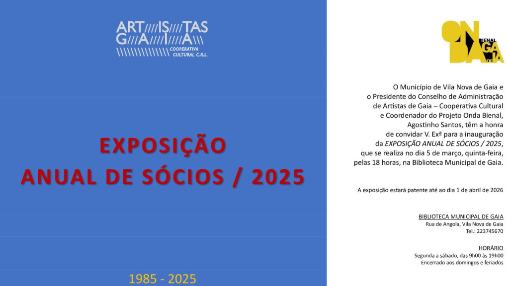 Exposição Anual de Sócios / 2025