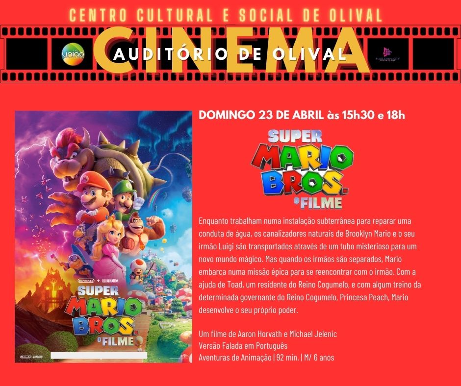 cartaz Super Mario