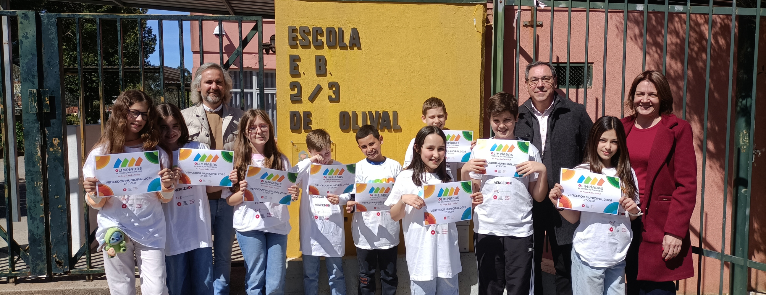 Alunos da Escola Básica de Olival