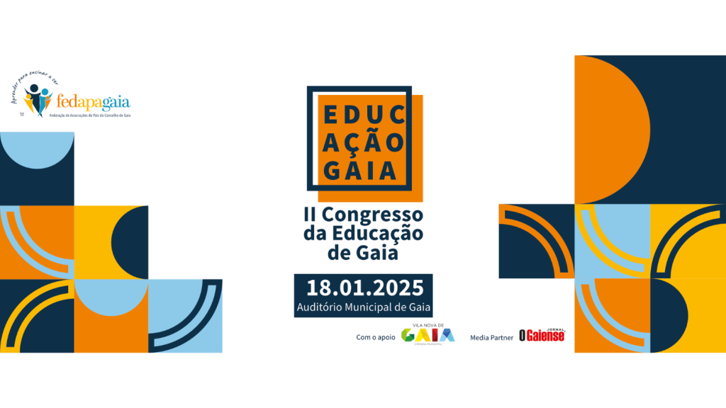 Cartaz do evento - II Congresso de Educação de Gaia