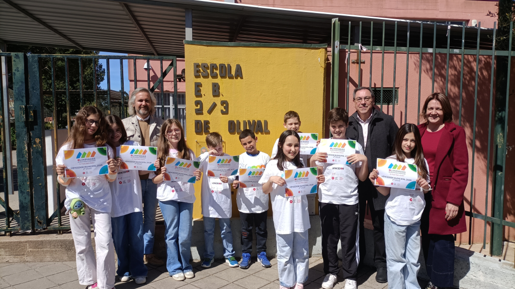 Alunos da Escola Básica de Olival