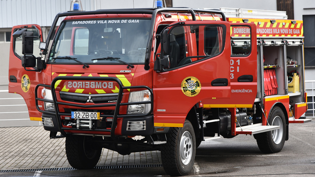 Camião dos Bombeiros de Vila Nova de Gaia